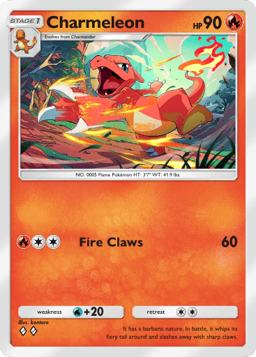 Genetic Apex Charizard - Charmeleon
