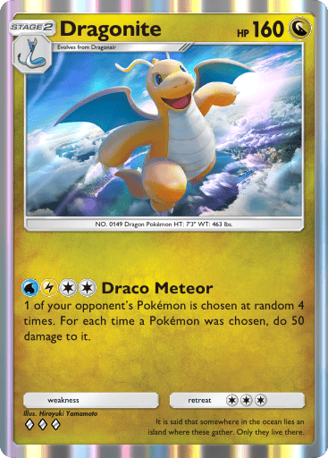 Genetic Apex Mewtwo - Dragonite