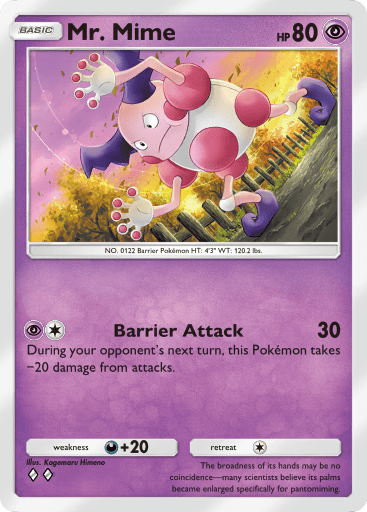 Genetic Apex Mewtwo - Mr. Mime