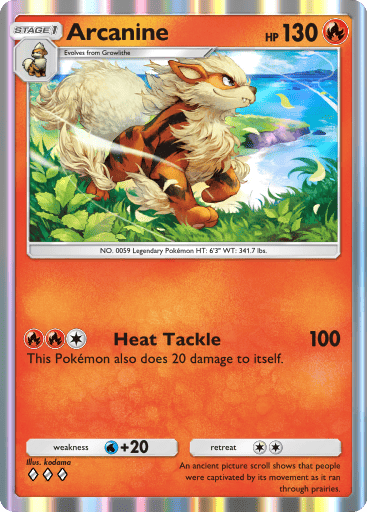 Genetic Apex Pikachu - Arcanine
