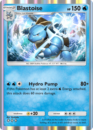 Genetic Apex Pikachu - Blastoise