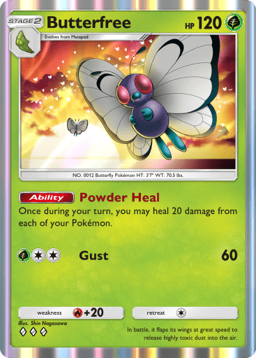 Genetic Apex Pikachu - Butterfree