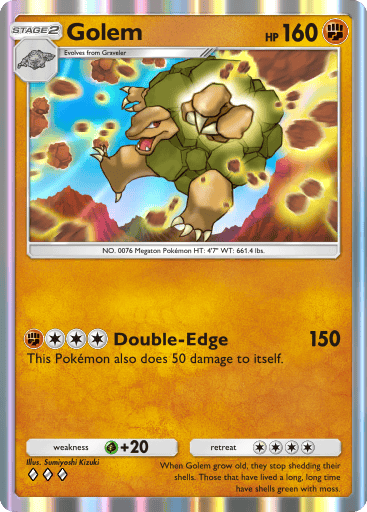 Genetic Apex Pikachu - Golem