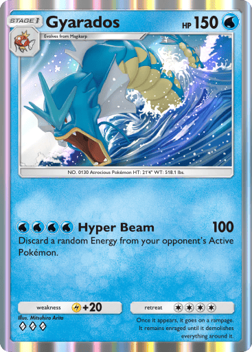 Genetic Apex Pikachu - Gyarados