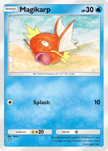 Genetic Apex Pikachu - Magikarp