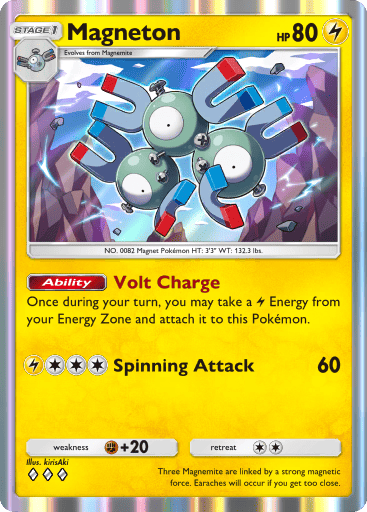 Genetic Apex Pikachu - Magneton