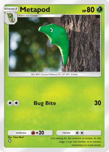 Genetic Apex Pikachu - Metapod