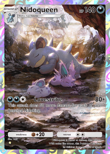 Genetic Apex Pikachu - Nidoqueen