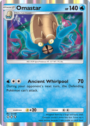 Genetic Apex Pikachu - Omastar