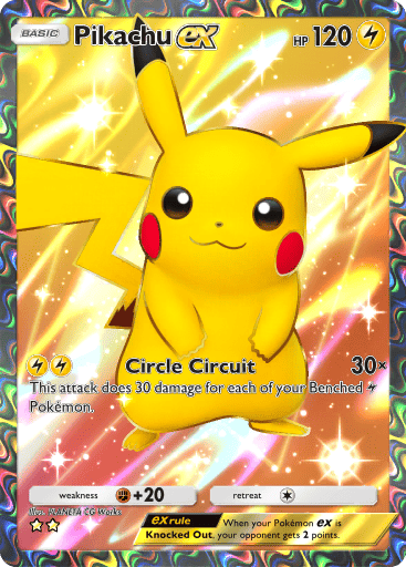 Genetic Apex Pikachu - Pikachu Ex