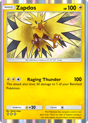 Genetic Apex Pikachu - Zapdos