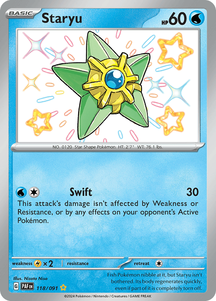 Paldean Fates - Staryu