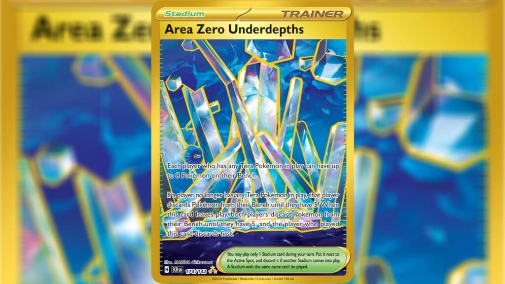 Area Zero Underdepths (Hyper Rare) Card From Stellar Crown
