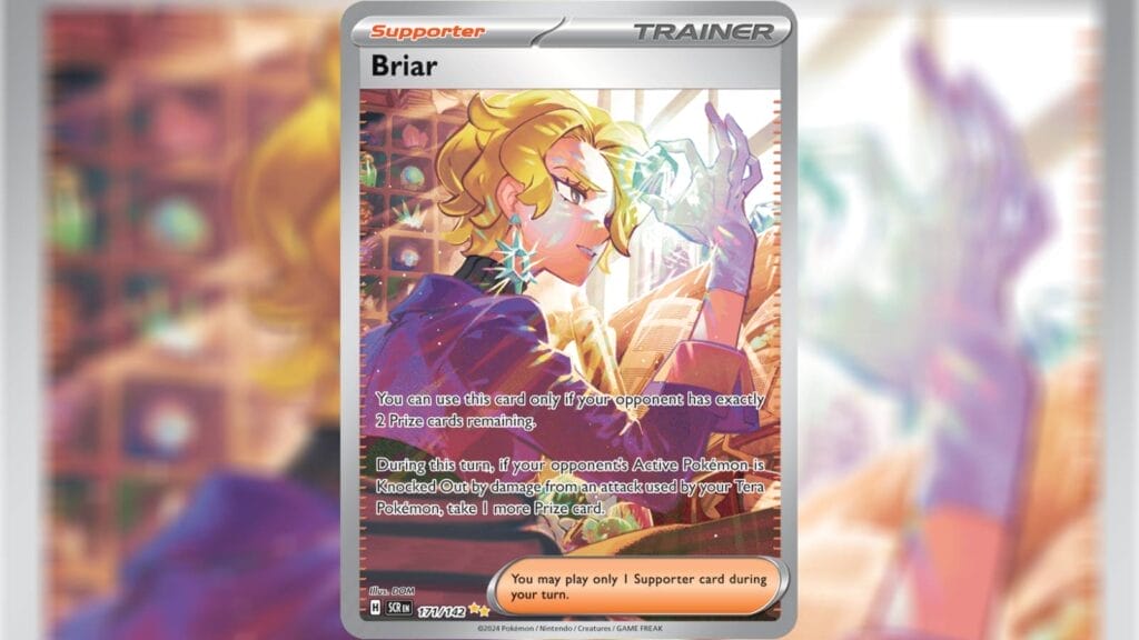 Briar (Special Illustration Rare) Card From Stellar Crown