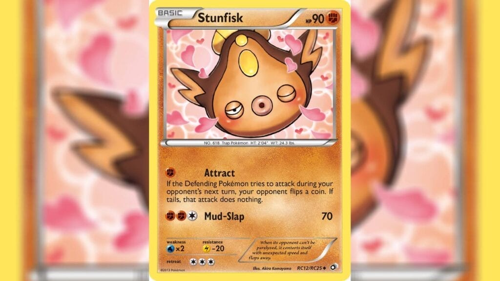 Stunfisk Uncommon Card From Legendary Treasures