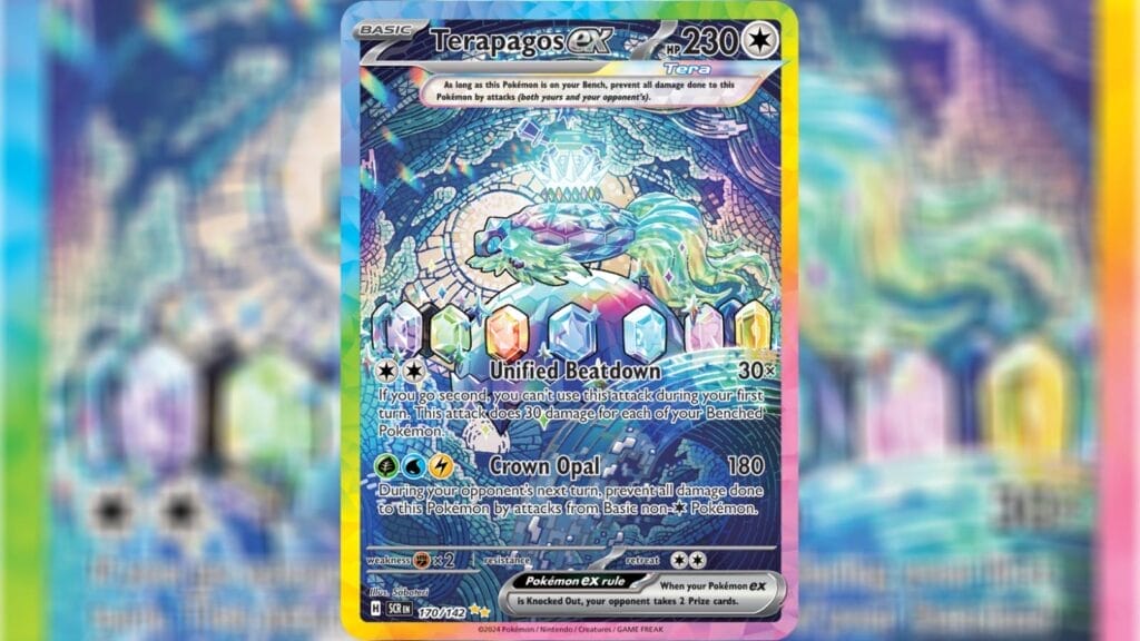 Terapagos Ex (Special Illustration Rare) - One Of The Most Valuable Cards In Stellar Crown