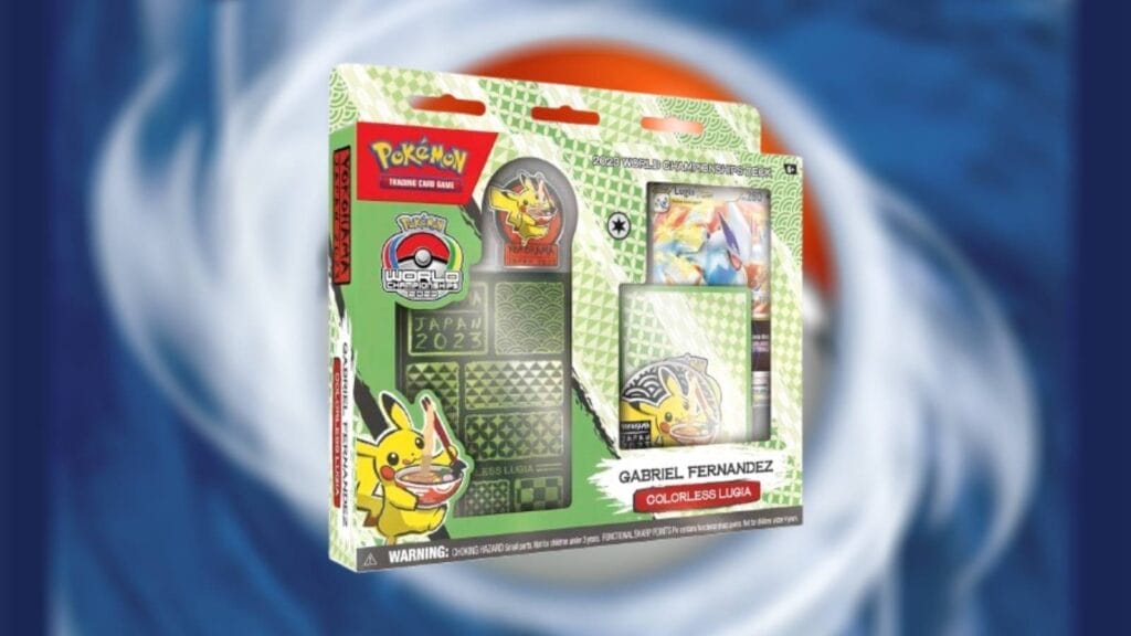 2023 Pokemon World Championships Deck Colorless Lugia
