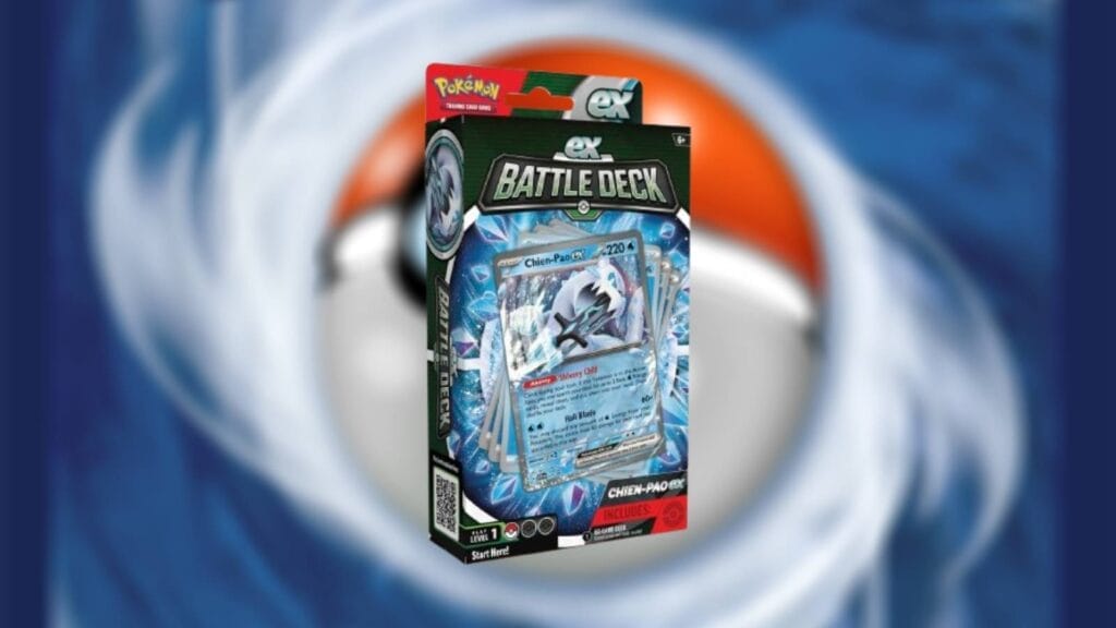 Chien-Pao Ex Battle Deck