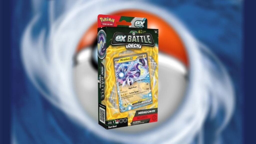 Miraidon Ex Battle Deck