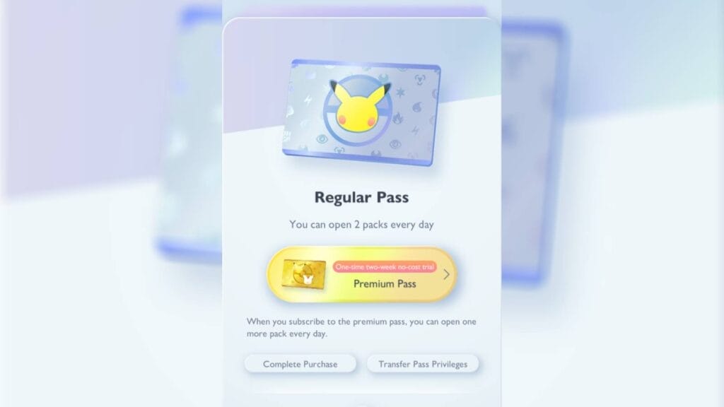 Premium Pass In Pokemon Tcg Pocket