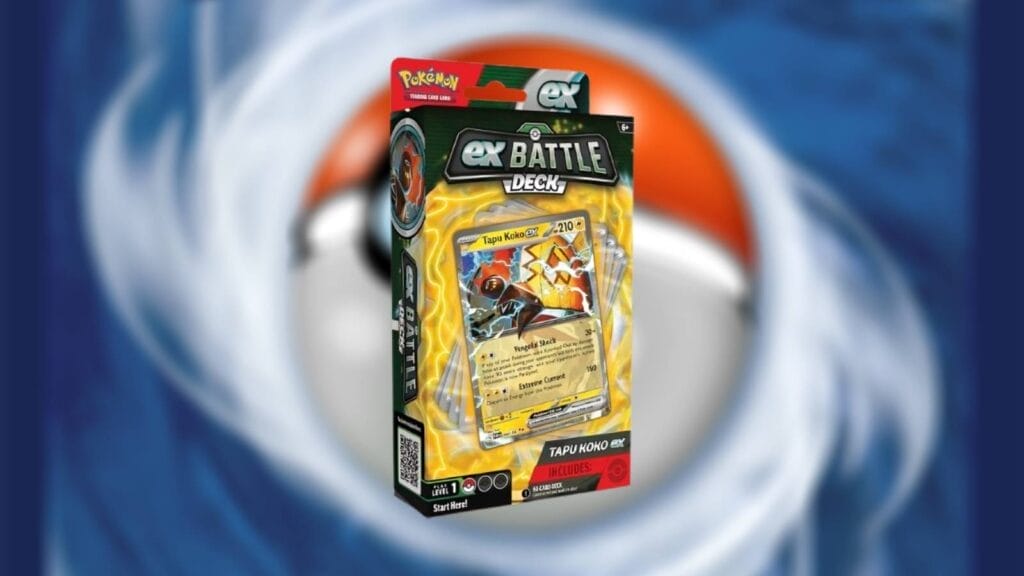 Tapu Koko Ex Battle Deck
