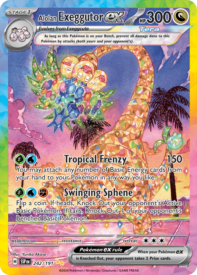 Surging Sparks - Alolan Exeggutor Ex