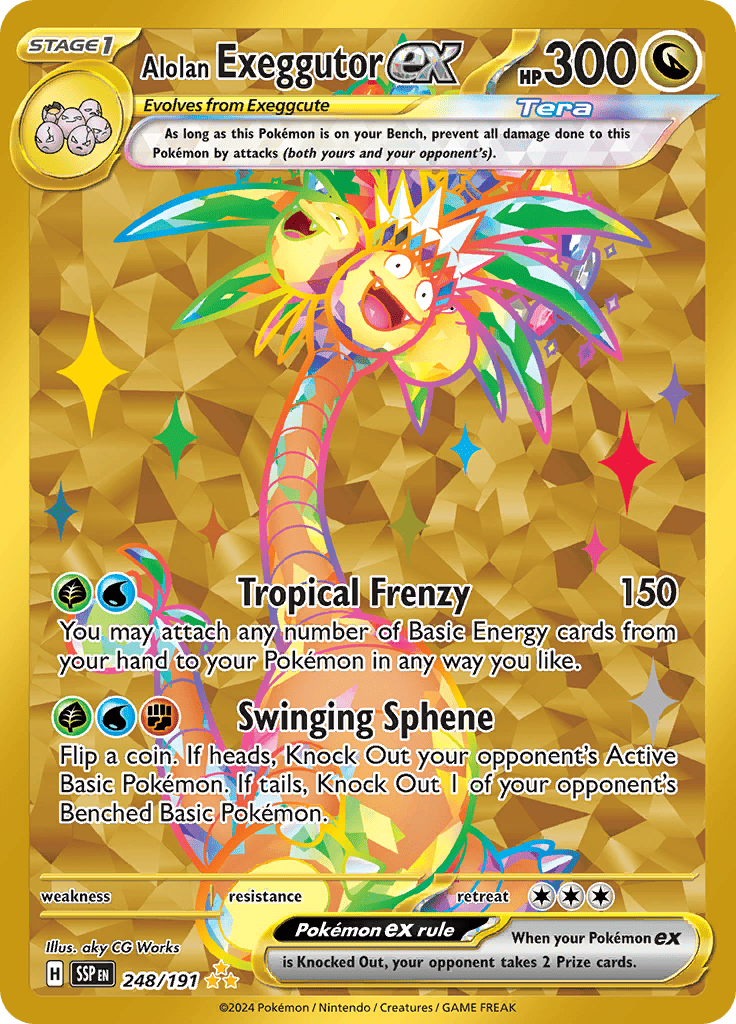 Surging Sparks - Alolan Exeggutor Ex