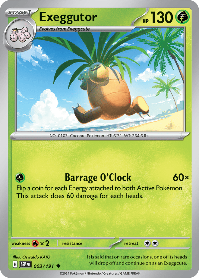 Surging Sparks - Exeggutor