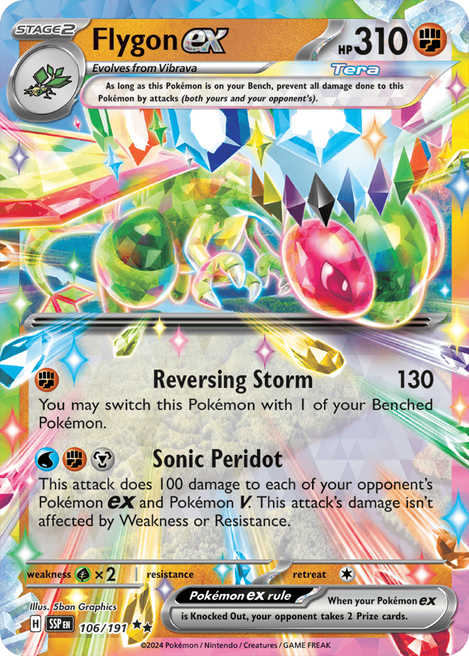 Surging Sparks - Flygon Ex