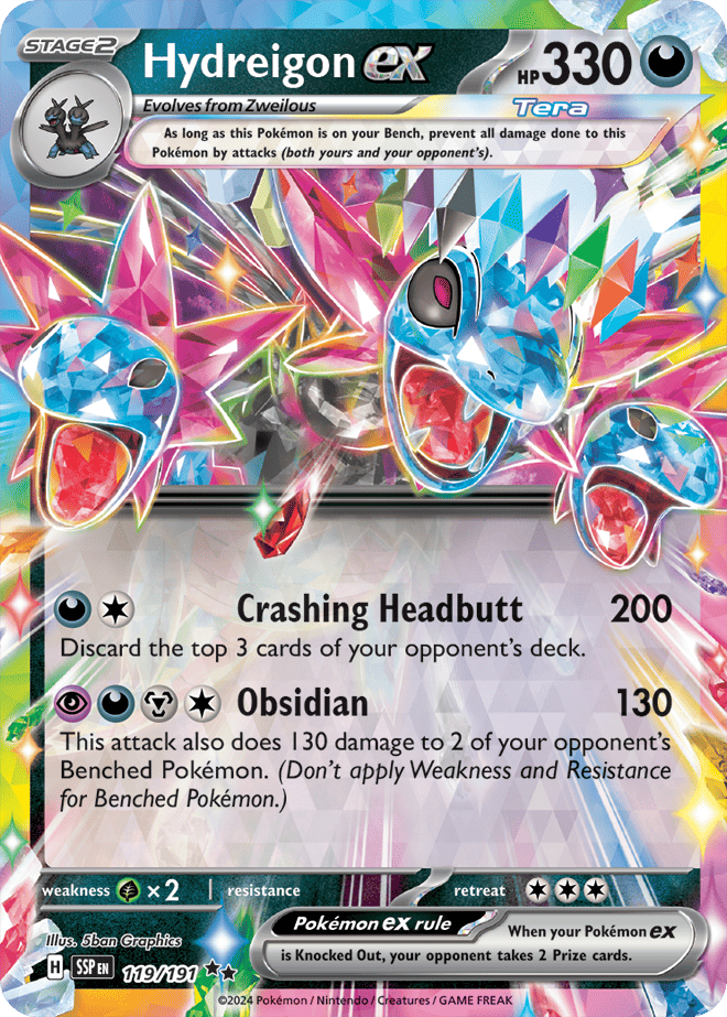 Surging Sparks - Hydreigon Ex