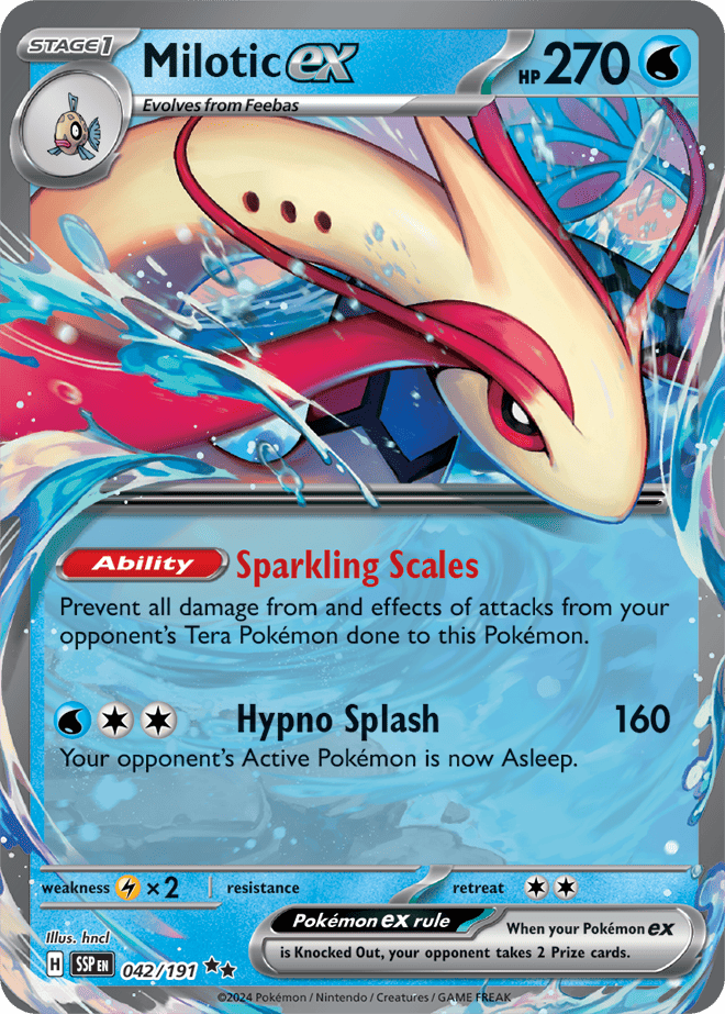 Surging Sparks -  Milotic Ex