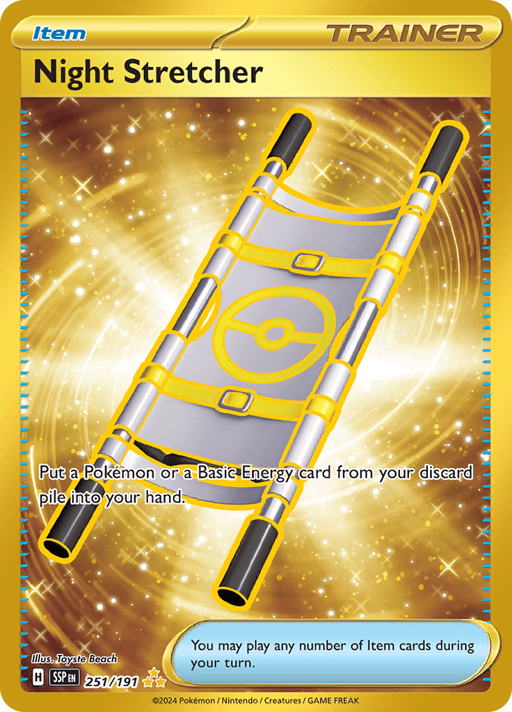 Surging Sparks - Night Stretcher