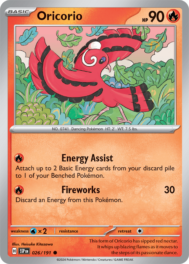 Surging Sparks - Oricorio