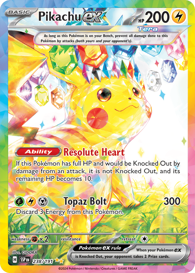 Surging Sparks - Pikachu Ex