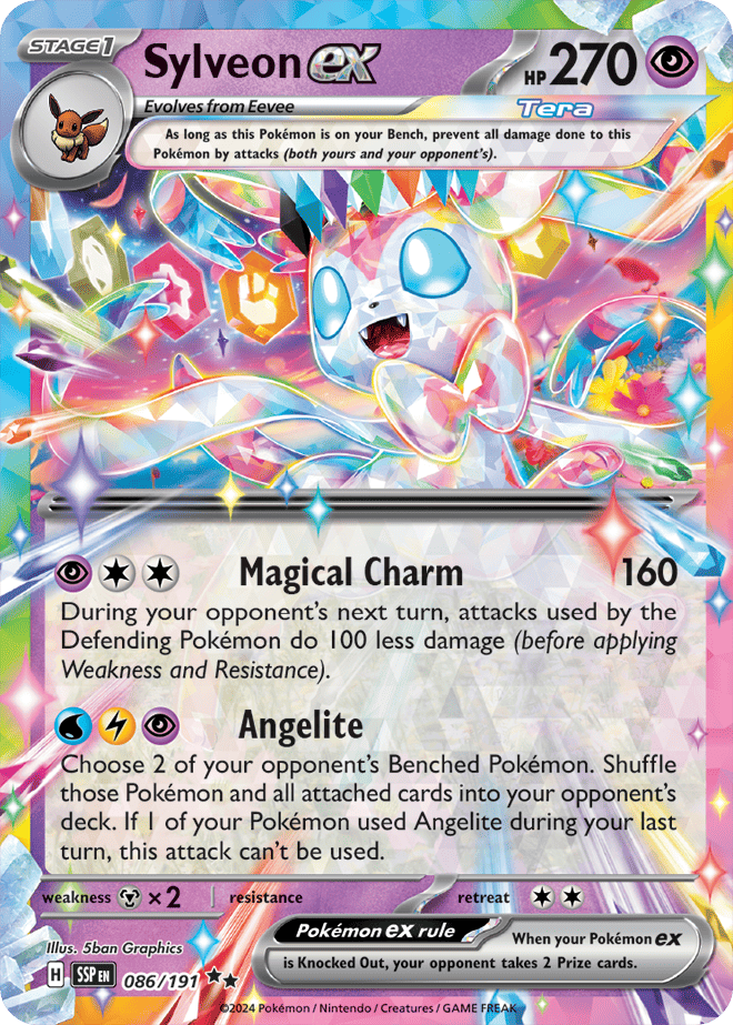 Surging Sparks - Sylveon Ex