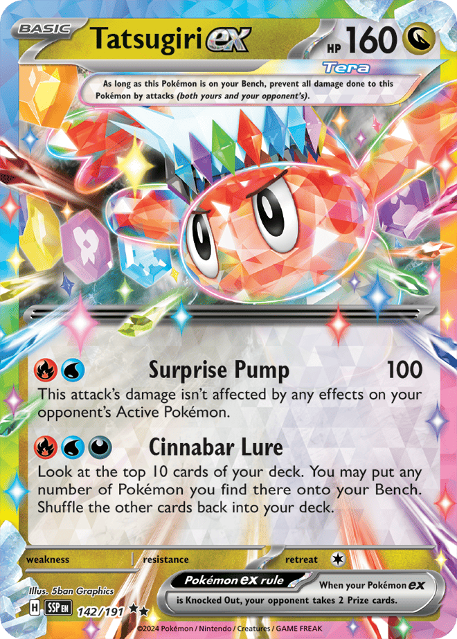 Surging Sparks - Tatsugiri Ex