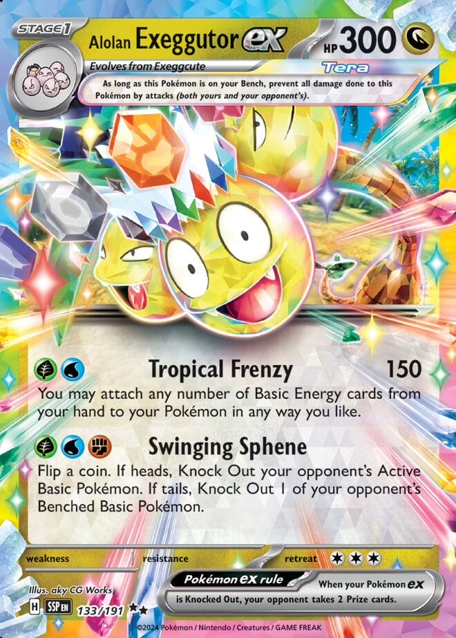 Surging Sparks - Alolan Exeggutor Ex