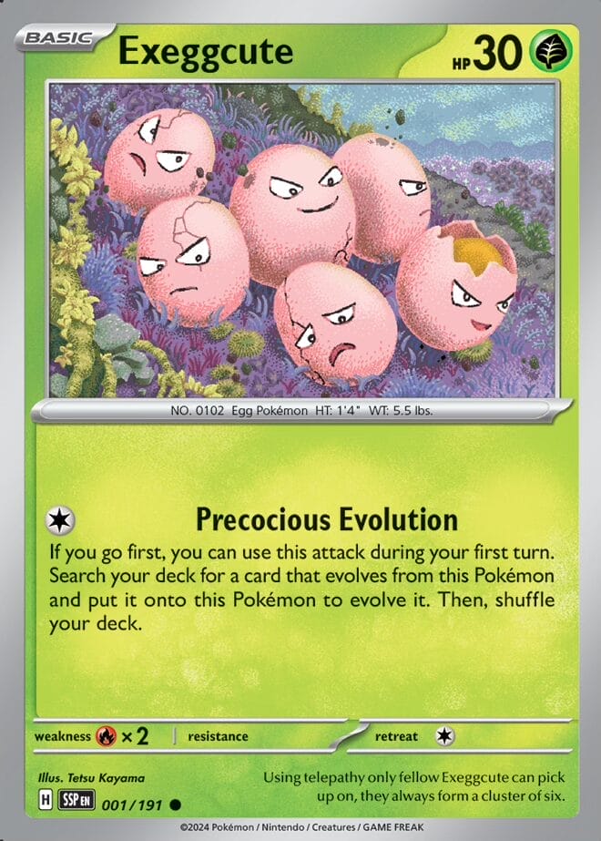 Surging Sparks - Exeggcute