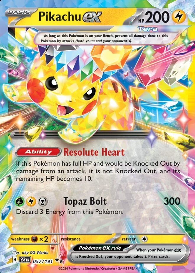 Surging Sparks - Pikachu Ex