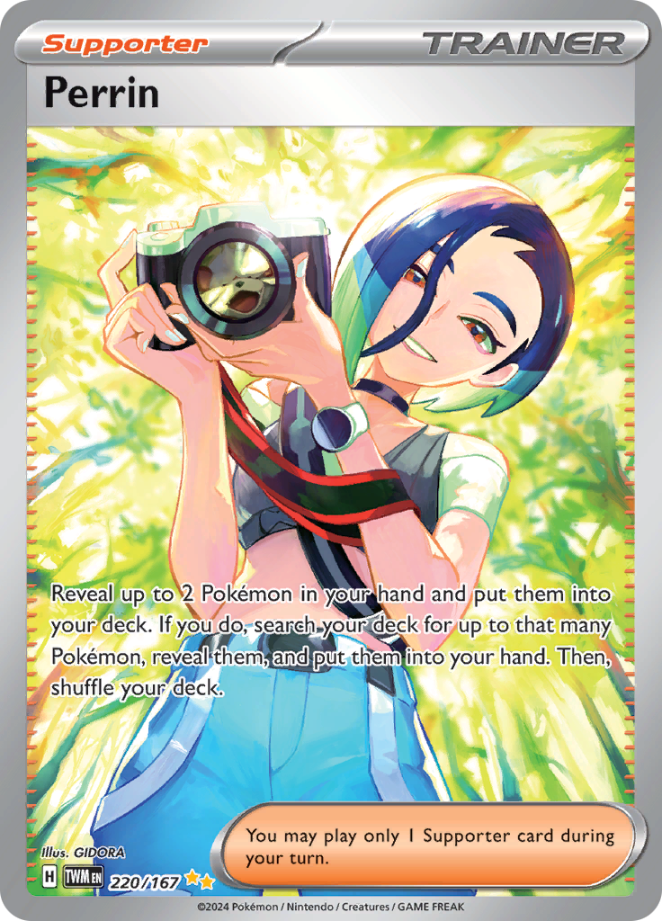 Special Illustration Rare Perrin Card From Twilight Masquerade