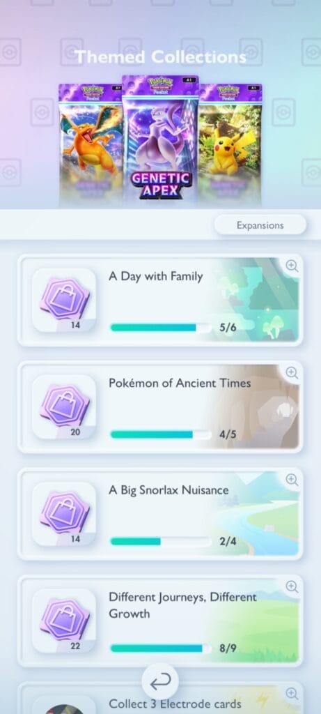How To Get Mew In Pokemon Tcg Pocket - The Card Is Accessible At The Themed Collections Tab