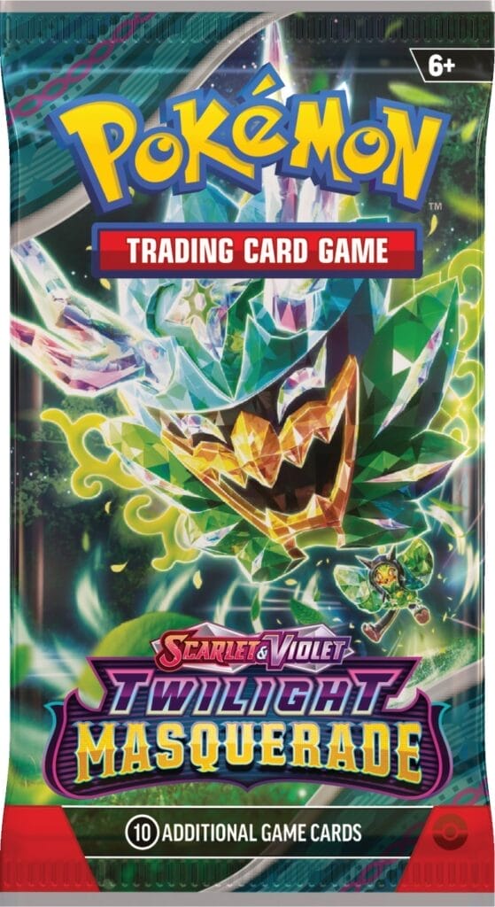 Twilight Masquerade Booster Pack Featuring Ogerpon