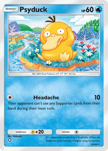 Psyduck Card From Genetic Apex