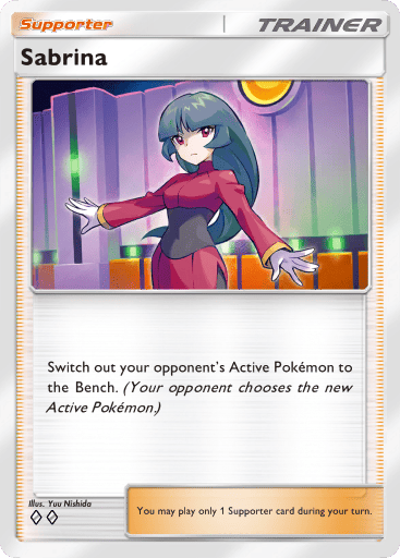 Sabrina, A Supporter Card From Genetic Apex