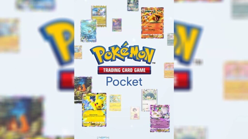 Pokemon Tcg Pocket's Start Screen