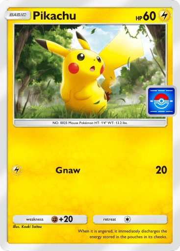 Tcgp Promo-A - Pikachu