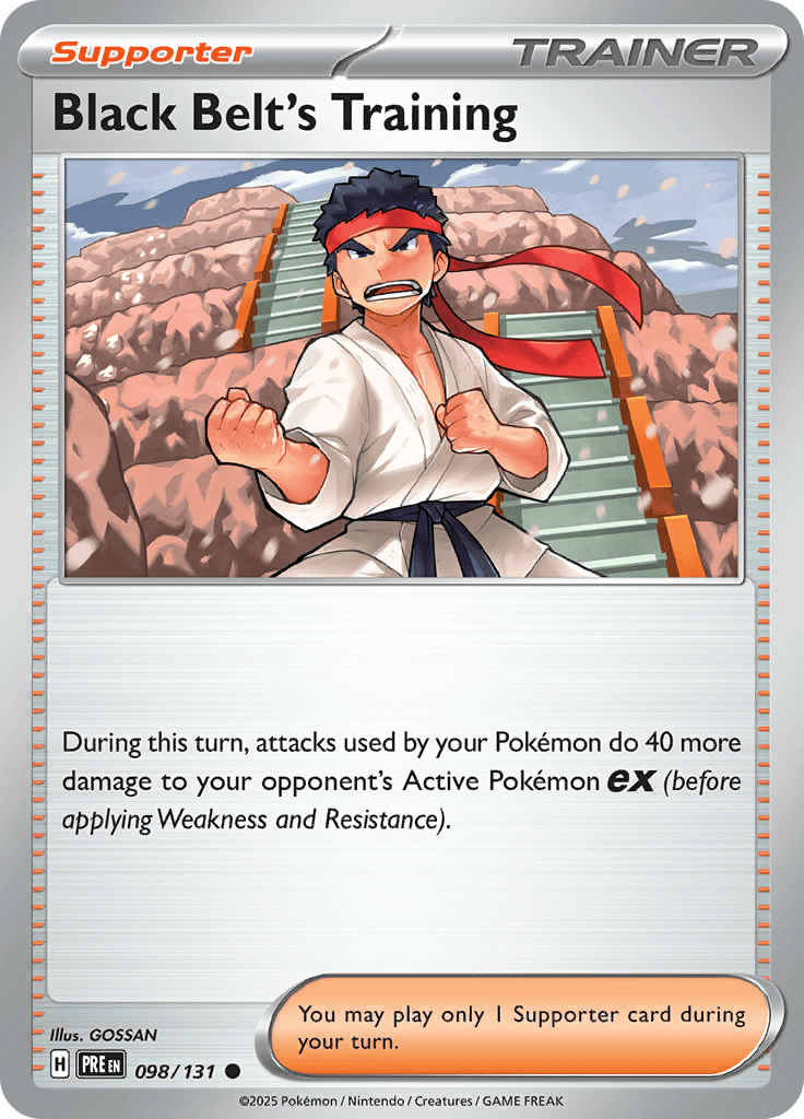 Prismatic Evolutions - Black Belt's Training