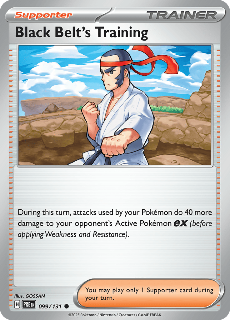 Prismatic Evolutions - Black Belt's Training