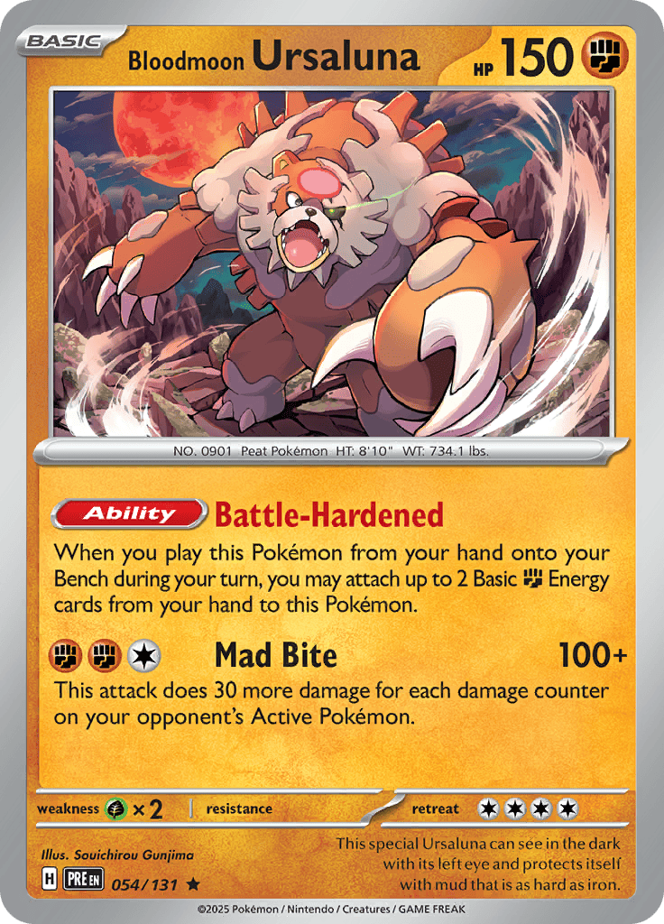 Prismatic Evolutions - Bloodmoon Ursaluna
