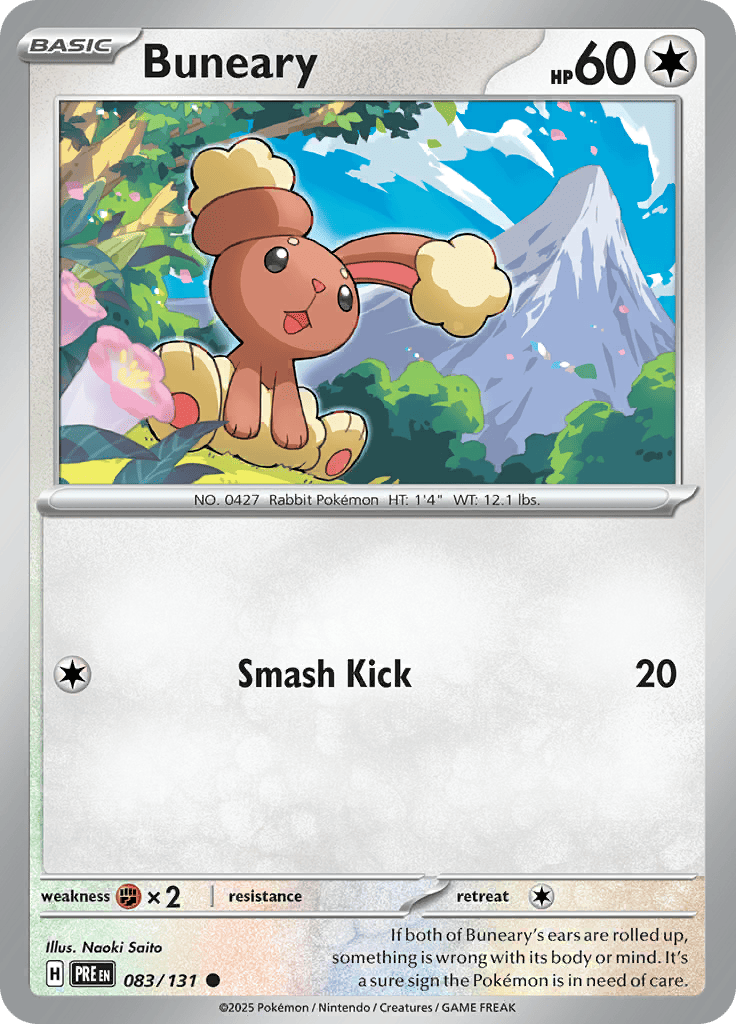 Prismatic Evolutions -  Buneary
